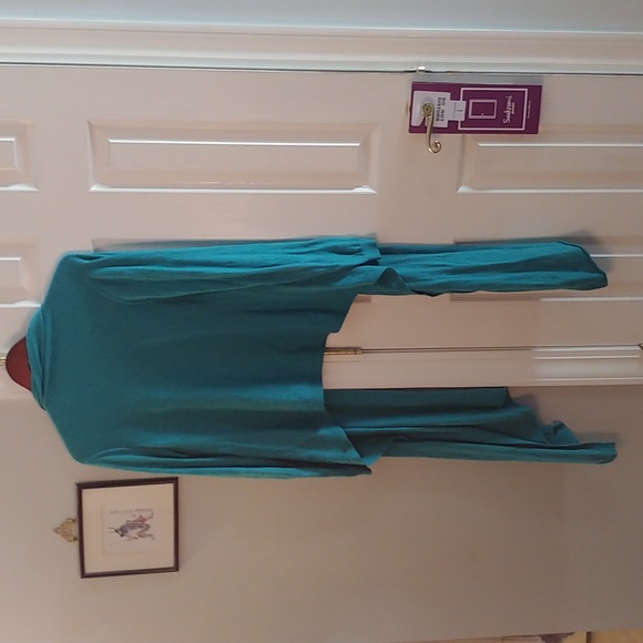 Beautiful Teal Wrap - Picture 3 of 4